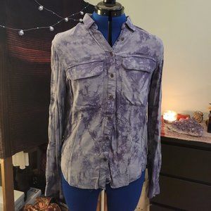 Tie-dye Button-down